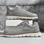 Lace-Up Leather Sneakers for Men - View 14