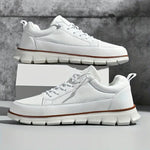 Lace-Up Leather Sneakers for Men - View 7