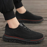 Lace-Up Mesh Performance Sneakers for Men - View 7