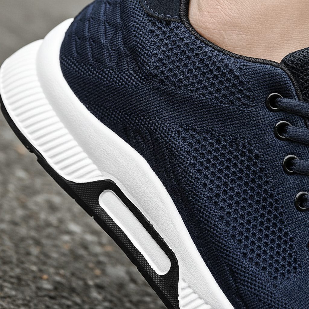 Lace-Up Mesh Sneakers for Men - View 3