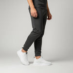 Lace-Up Mesh Sneakers for Men - White