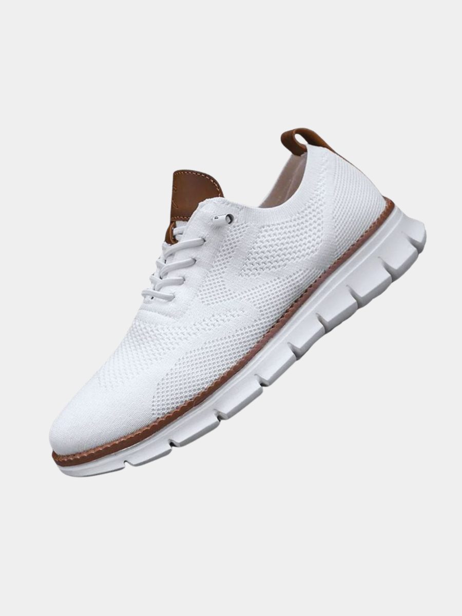 Lace-Up Mesh Walking Shoes for Men