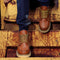 Lace-Up Moc Toe Work Boots for Men
