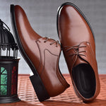 Lace-Up Oxford Derby Shoes for Men - View 6