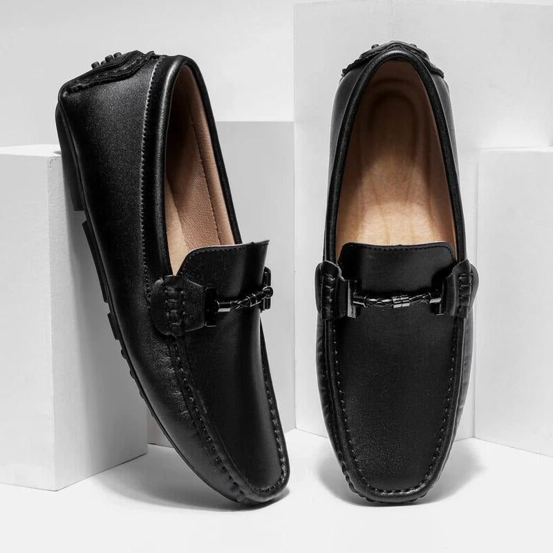 Leather Loafer Slip-Ons for Men - View 5