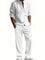 Linen Button-Down Set for Men