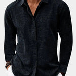 Linen Long Sleeve Shirt for Men