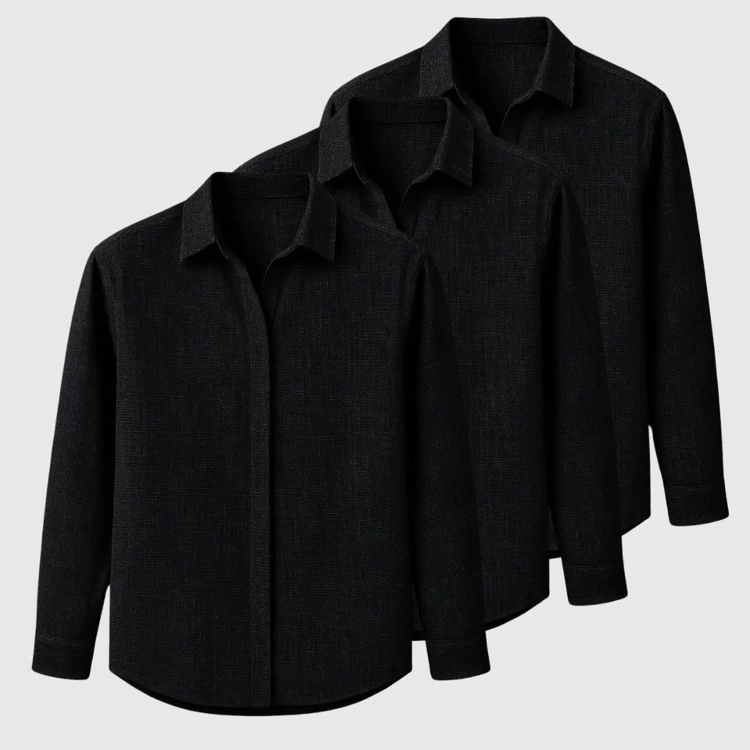 Linen Long Sleeve Shirt for Men - View 5