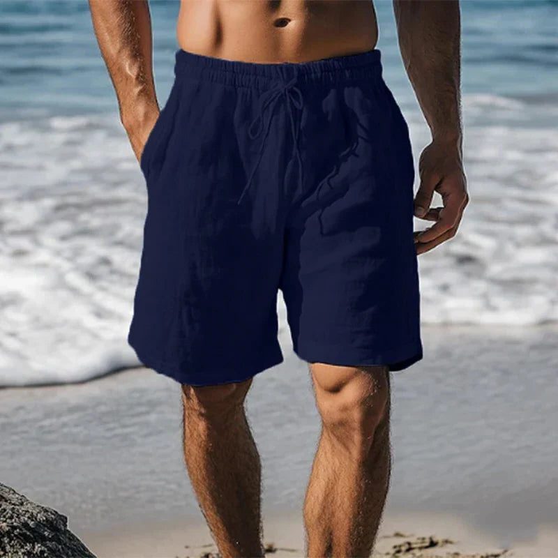 Linen Quick-Dry Swim Shorts for Men - View 4
