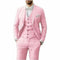 Linen Three-Piece Suit Set for Men