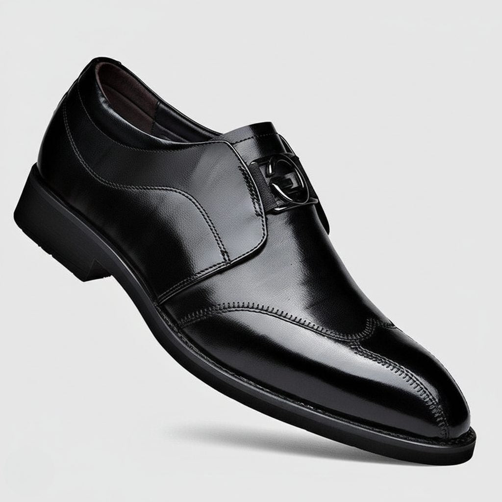 Monk Strap Pointed Toe Loafers for Men - View 4