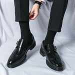 Monk Strap Wingtip Brogue Dress Shoes for Men - View 2