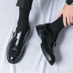 Monk Strap Wingtip Brogue Dress Shoes for Men - View 3