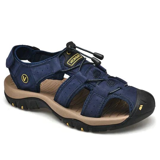 Open Toe Hiking Sandals for Men - Blue