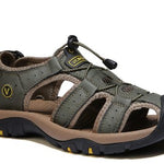 Open Toe Hiking Sandals for Men - Green