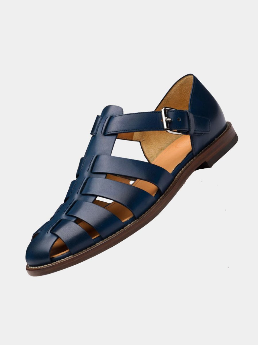 Open Toe Strappy Fisherman Sandals for Men