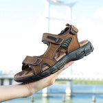 Open Toe Velcro Sandals for Men - View 4