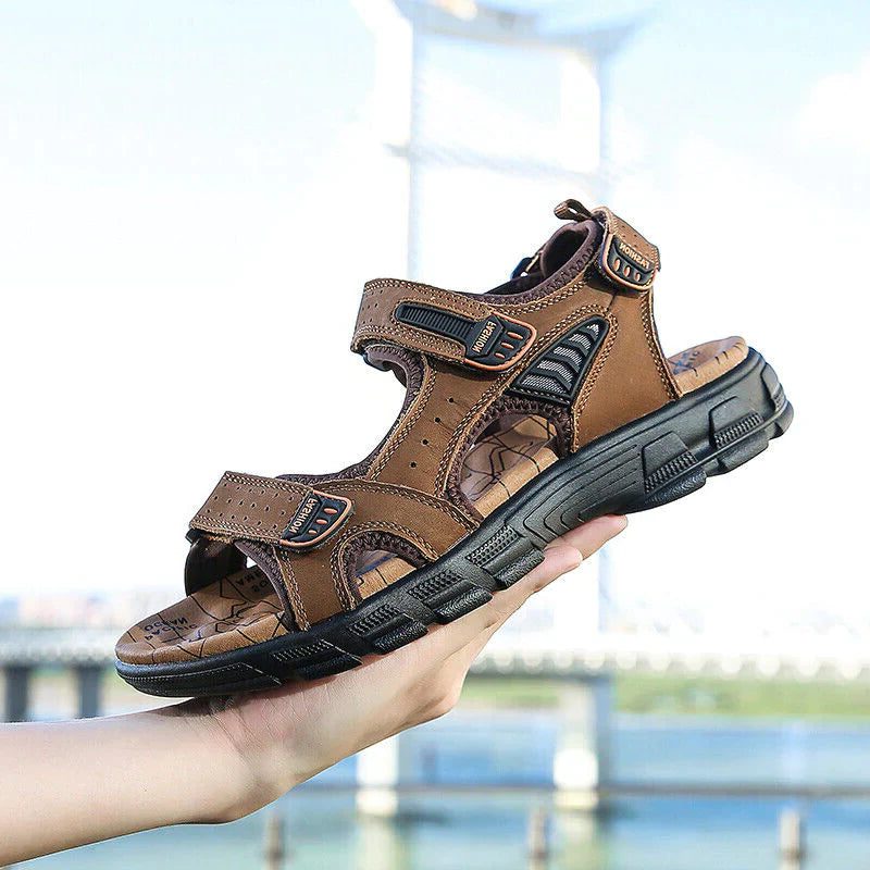 Open Toe Velcro Sandals for Men - View 4