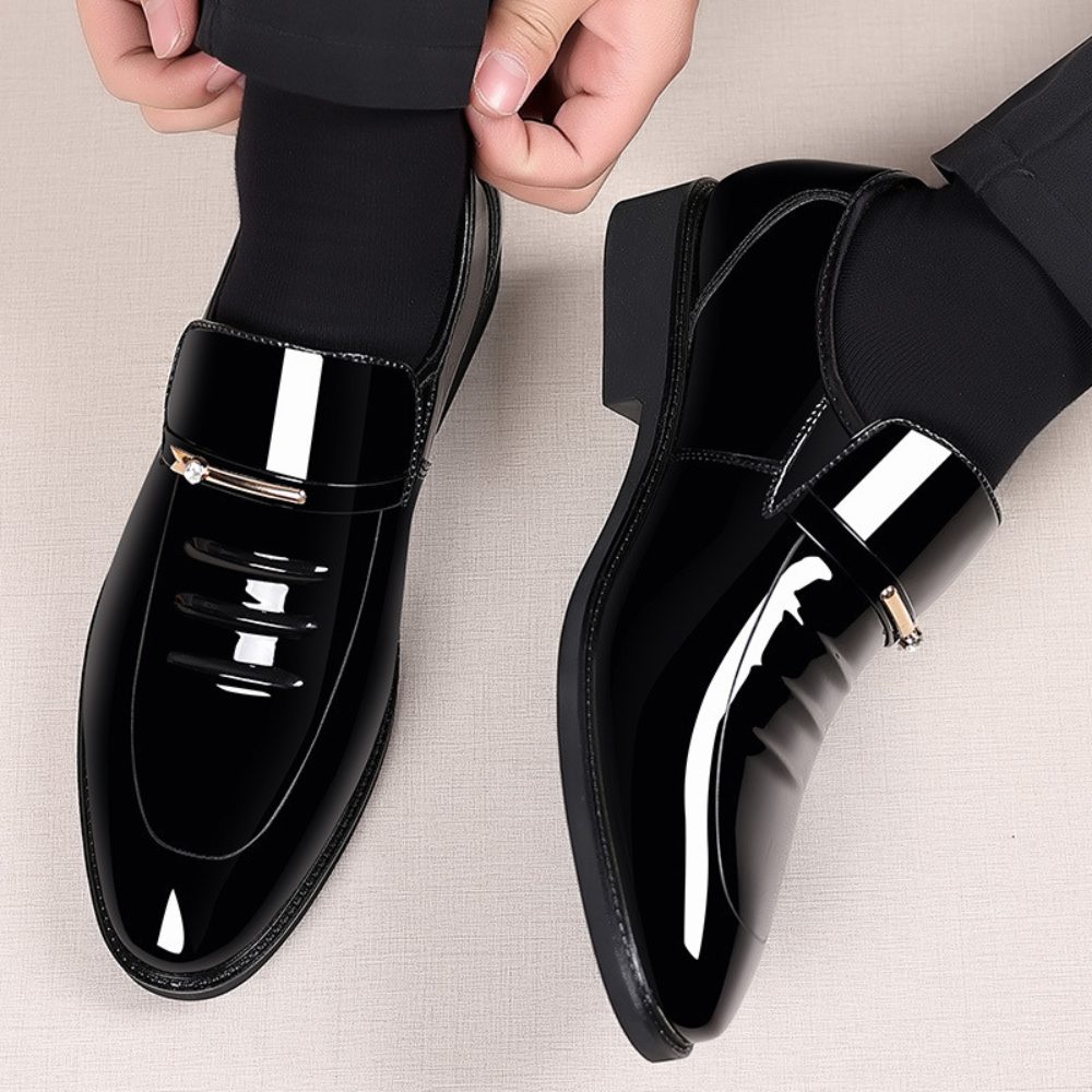 Patent Leather Loafers for Men - View 2