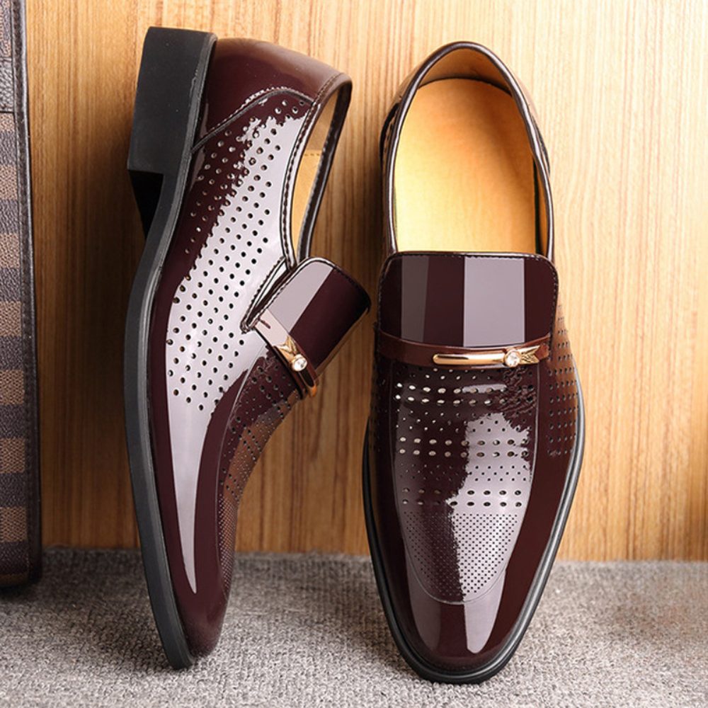 Patent Leather Loafers for Men - View 9