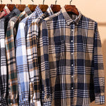 Plaid Button-Down Shirt for Men - View 6