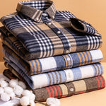 Plaid Button-Down Shirt for Men - View 7