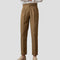 Pleated Slim Fit Trousers for Men