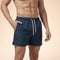 Quick-Dry Swim Shorts for Men - Dark Blue