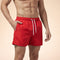 Quick-Dry Swim Shorts for Men - Red