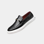 Quilted Slip-On Loafers for Men