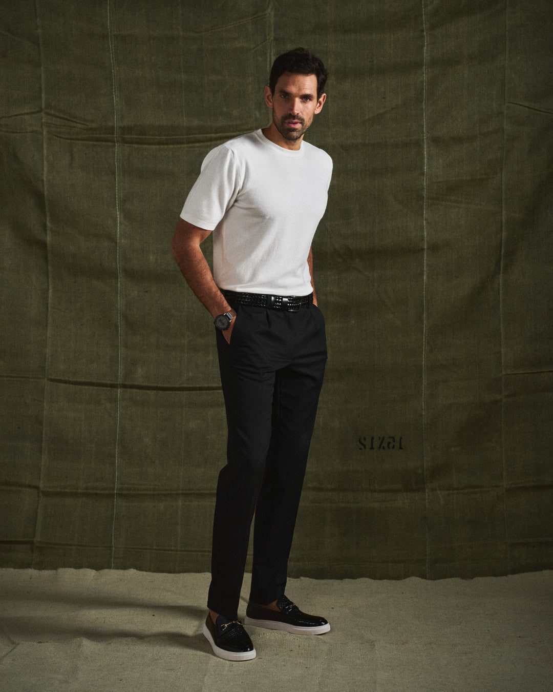 Quilted Slip-On Loafers for Men - View 11