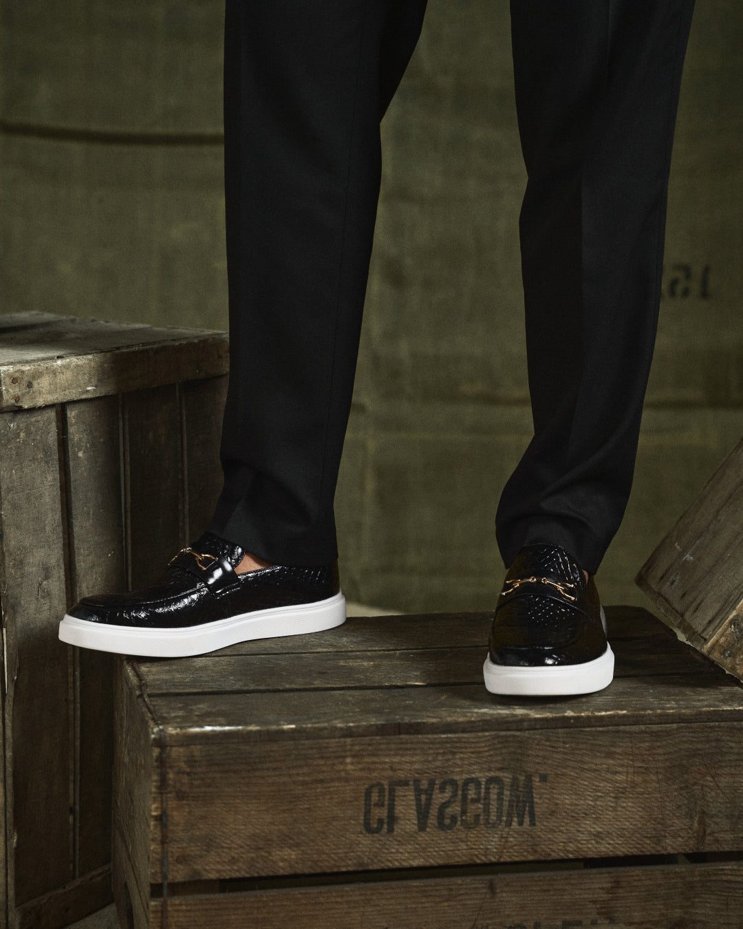 Quilted Slip-On Loafers for Men - View 9