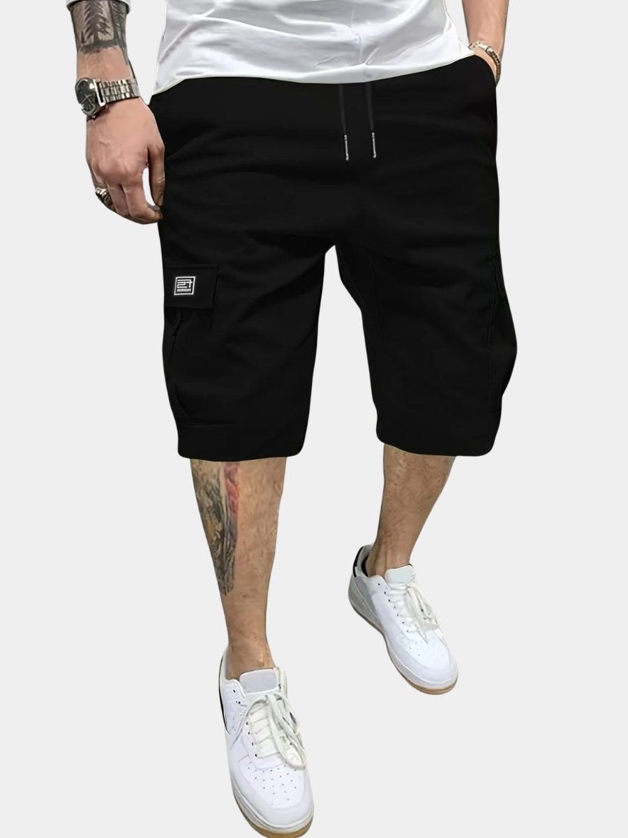 Relaxed Cargo Shorts for Men