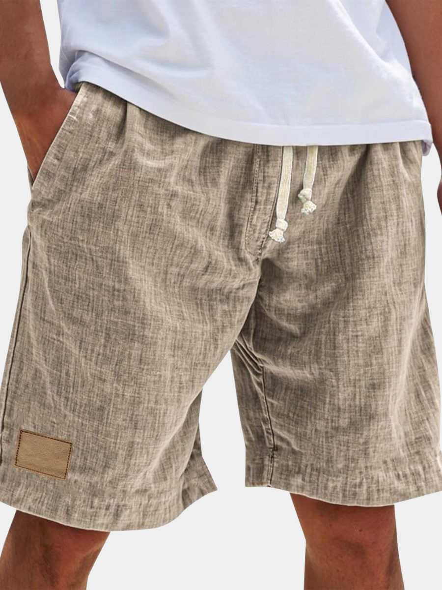 Relaxed Fit Cotton Shorts for Men
