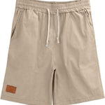 Relaxed Fit Cotton Shorts for Men - View 12