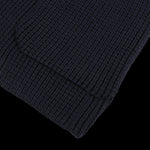 Ribbed Knit Button-Up Cardigan for Men - View 8