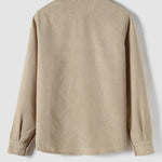 Ribbed Knit Polo Shirt for Men - View 12