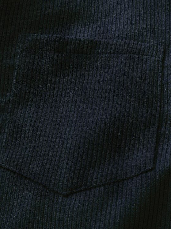 Ribbed Knit Polo Shirt for Men - View 23