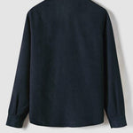 Ribbed Knit Polo Shirt for Men - View 8