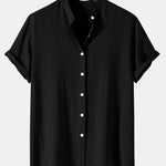 Short Sleeve Button-Down Shirt for Men - View 2