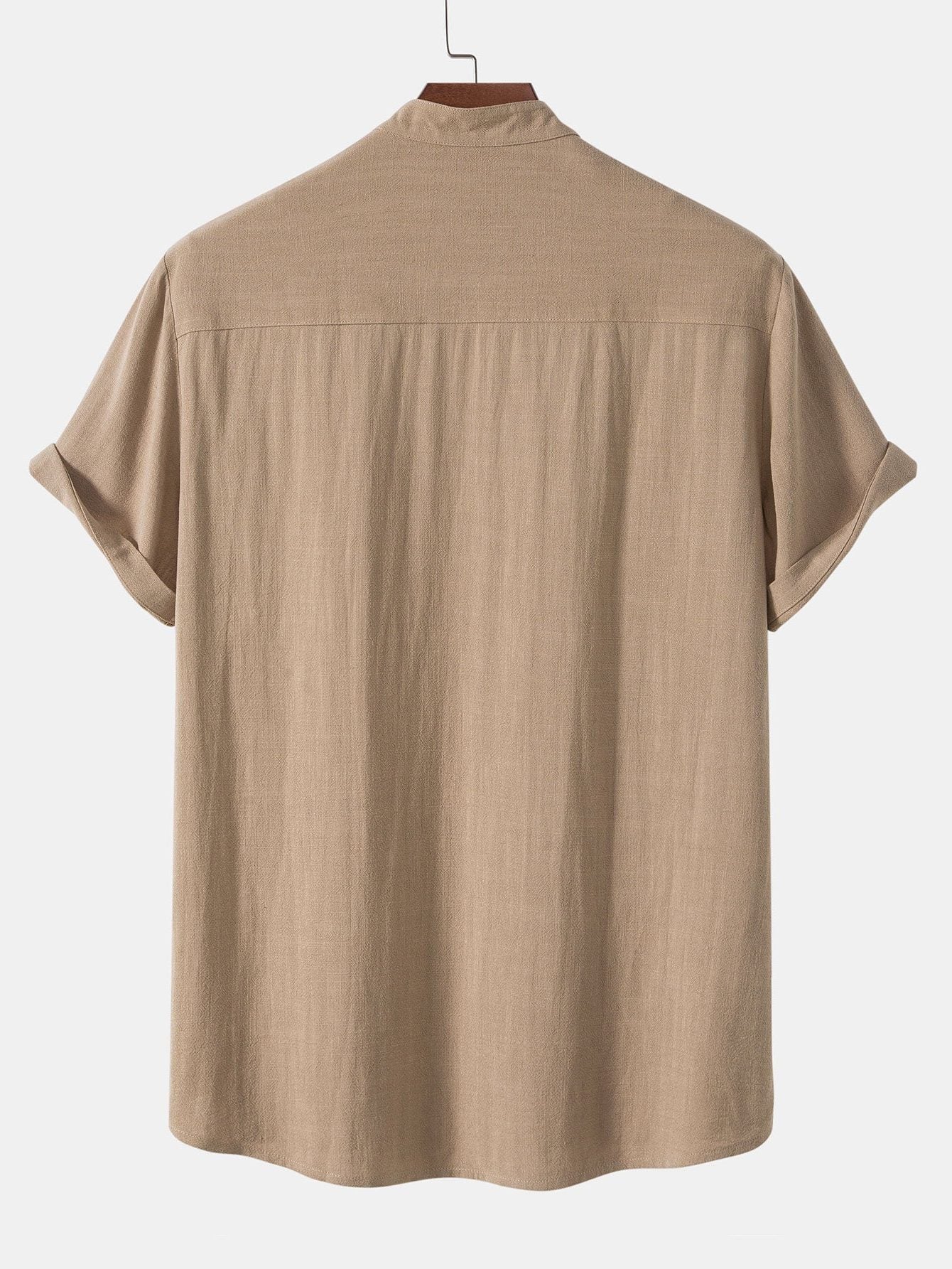Short Sleeve Button-Down Shirt for Men - View 3