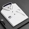 Short Sleeve Polo Shirt for Men - White