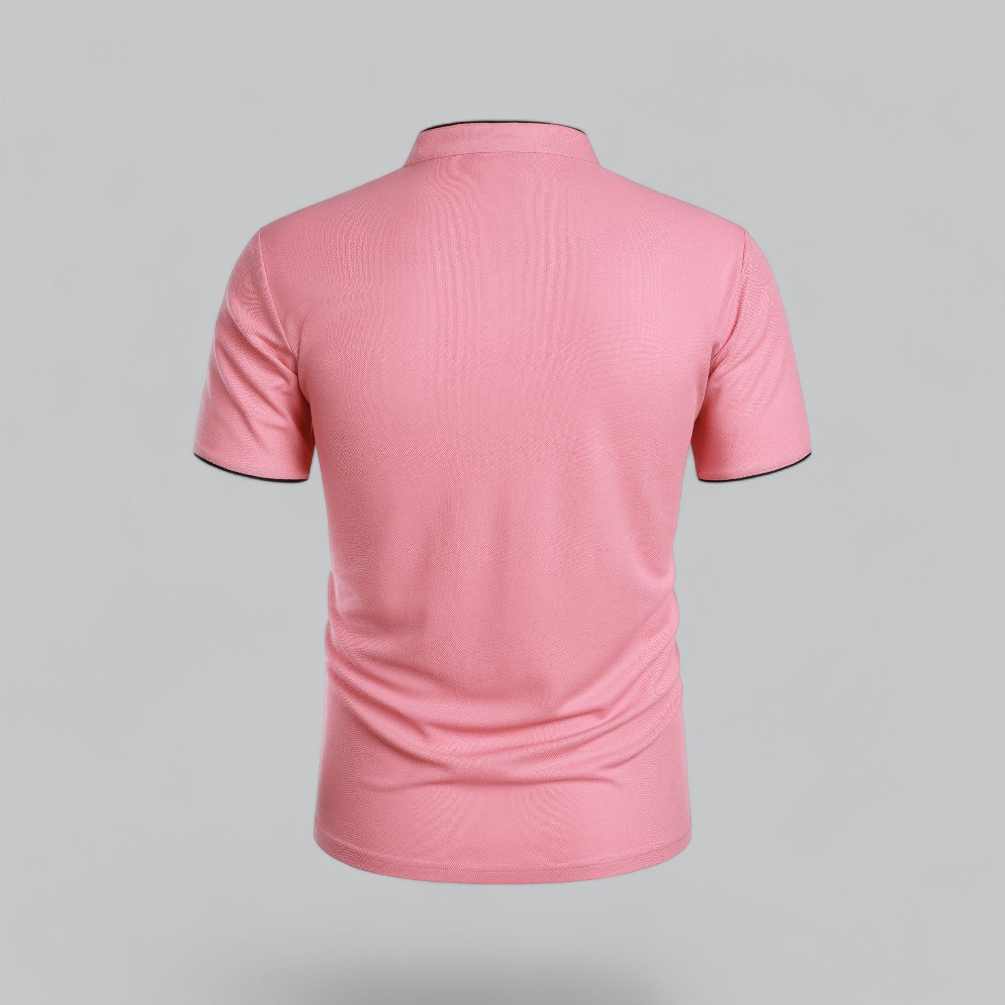 Short Sleeve Stand Collar Polo Shirt for Men - View 20