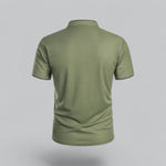 Short Sleeve Stand Collar Polo Shirt for Men - View 23