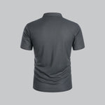 Short Sleeve Stand Collar Polo Shirt for Men - View 8