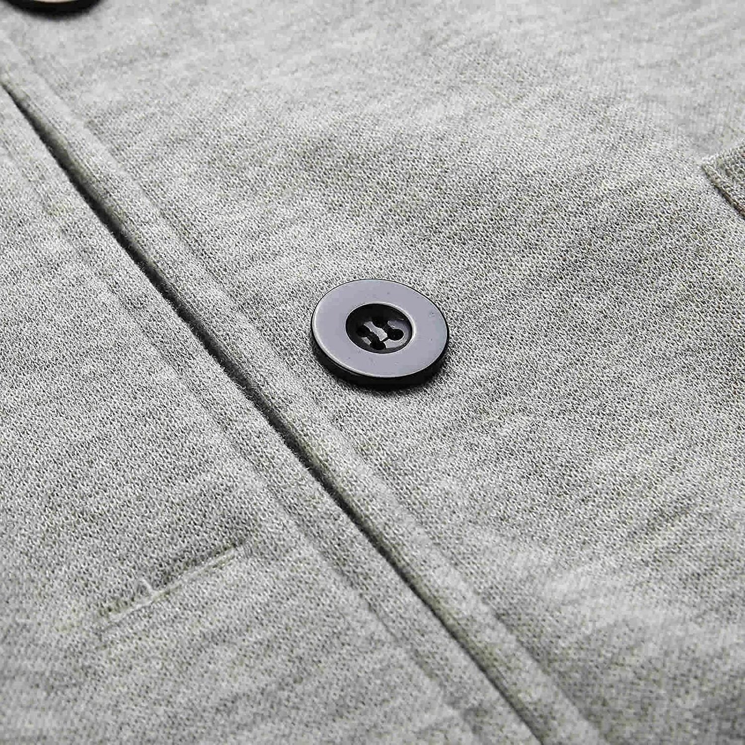 Single Button Notch Lapel Blazer for Men - View 10