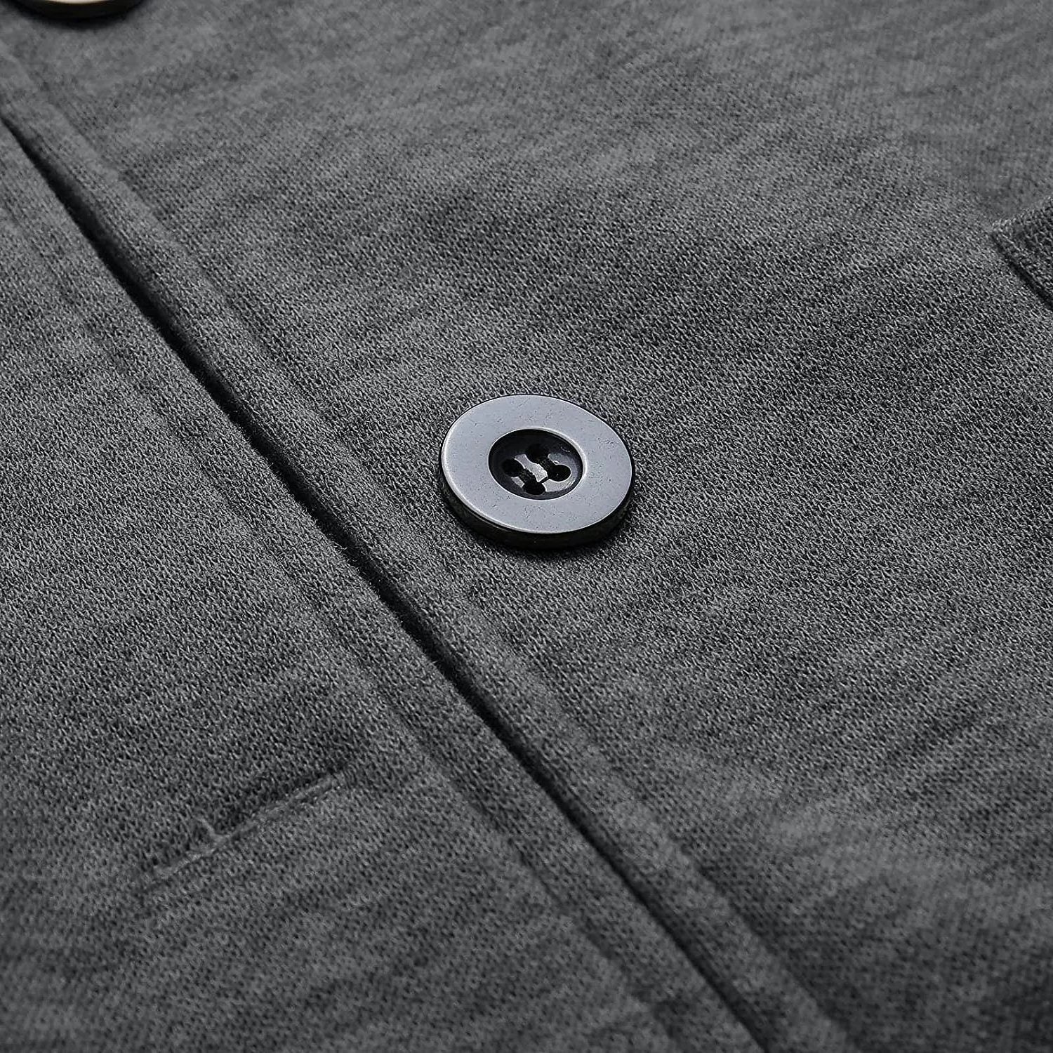 Single Button Notch Lapel Blazer for Men - View 12