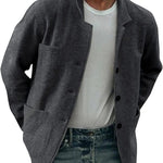 Single Button Notch Lapel Blazer for Men - View 15