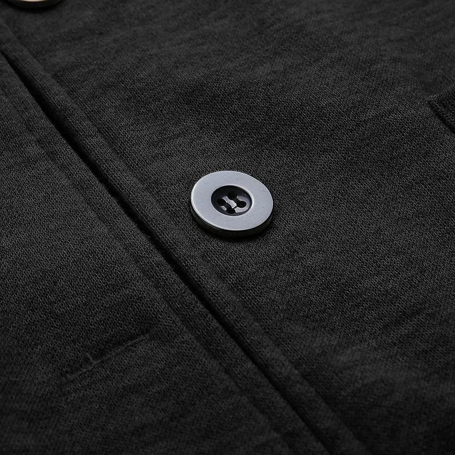 Single Button Notch Lapel Blazer for Men - View 16