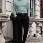 Slim Fit Button-Down Shirt for Men - View 10